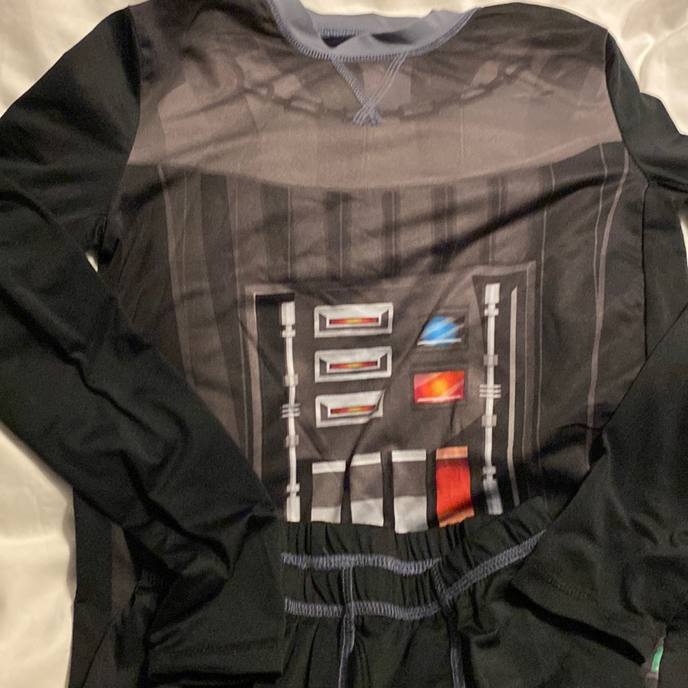 Star Wars earth Vader climate smart long underwear boys M